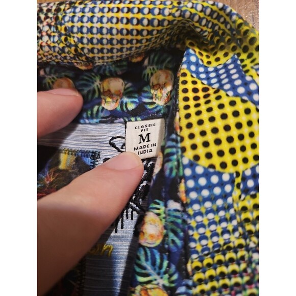 NWT Robert Graham Mens Medium Classic Fit Oasis Multicolor Button Shirt Floral - Picture 3 of 11